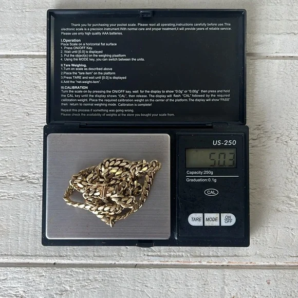 10k Real Yellow Gold Solid Miami Cuban Link 6mm Chain Necklace - Picture 3 of 12